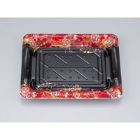 シーピー化成 寿司容器 SF港23 嘉祥黒 本体 0276423006745 1袋(50個)（直送品）