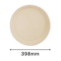 パックスタイル バガス容器 BB丸桶 6 ラミ 398φ×45H 654440 1袋(10個)（直送品）