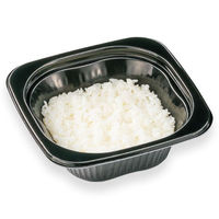 シーピー化成 どんぶり容器 TNランチ丼17 黒 本体 645604 1袋(50個)（直送品）