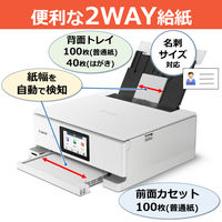 キヤノン インクジェット複合機 TS8730 WHITE PIXUSTS8730WH 1台