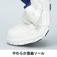 【アスクル限定】コマリヨー メッシュ2WAYナースシューズ ネイビー L （24.0～24.5cm） 1足  オリジナル（わけあり品）