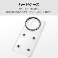 AQUOS sense8 ケース ハイブリッド 軽量 薄型 ポーチ付 グレージュ PM-S234CAMPGB エレコム 1個（直送品）