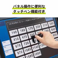 キングジム 静電気除去ツール アンスタッチ フックタイプ 黒 AST10-BK 1個
