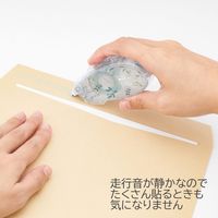 トンボ鉛筆【PIT】 テープのり ピットエアー 本体 ボタニカル柄 PN-MASG01TU 1セット（5個）