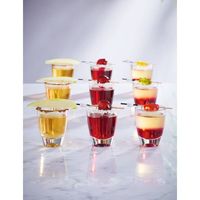 ワールド・クリエイト ミニグラス ジン 50 35ml 24個入 99876 1セット(24個×3組)