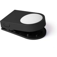 LEXON クリップライト ミニ 充電式 IPX4 点灯点滅 LUCIE ウェアラブルLEDクリップ ブラック LL121N 1個