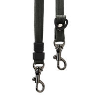 PGA ストラップホルダー付 ショルダーストラップ 2フックタイプ ブラック PG-SDSTW01BK 1個