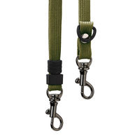 PGA ストラップホルダー付 ショルダーストラップ 2フックタイプ カーキ PG-SDSTW06GR 1個