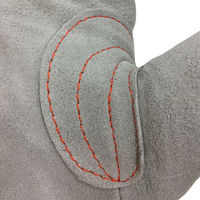 小野商事 牛床革手袋 オイル加工 内綿付き グレー M 白虎 AG4817 AG4817M 1双（直送品）