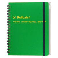 スライダーケース ロルバーン ポケット付メモL用 クリアグレー デルフォニックス（Rollbahn）