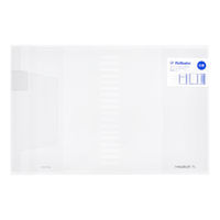 ロルバーン ポケット付メモ カバー クリア 抗菌 L B6相当 透明 2個 デルフォニックス（Rollbahn）