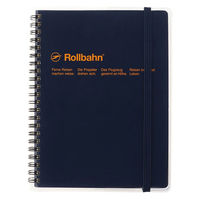 ロルバーン ポケット付メモカバー A5 クリア 透明 ノートカバー デルフォニックス（Rollbahn）