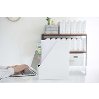 クリアファイル用見出し付箋 ノコト ナチュラル タブ型 6色×3枚 NK-1101 2冊 カンミ堂