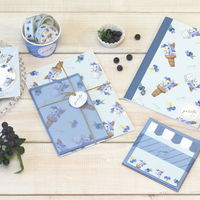 ラボクリップ マスキングテープ ドルチェーノ ジェラートカフェ ブルー B22-GCMT01-BL 勝竜社