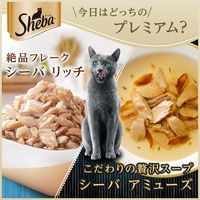 シーバ リッチ ごちそうフレーク 贅沢お魚ミックス 蟹かま・白身魚 35g 48袋 キャットフード 猫 ウェット パウチ