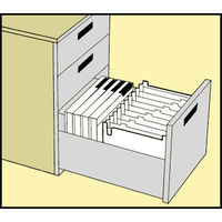 テージー ドキュメントファイルのびーる2 FD-247-17 クリア 1セット(1冊×2)