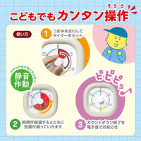 ソニック トキサポ時っ感タイマー30分計 10cm LV-5311-I 1セット(6個)（直送品）