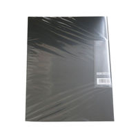 テージー レターフアイル A4・S ブラック FL-340-01 1セット(1冊×10)