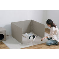 アイリスオーヤマ ＲＭカバー付ペットフェンス ベージュ RFM-FCN96 1個（直送品）