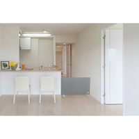 アイリスオーヤマ ペットゲート ペットフェンス ドッグゲート ドッグフェンス 柵 自立式 Ruffmew ペットフェンス RFM-FCN96 グレー（直送品）