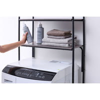 アイリスオーヤマ スタイルランドリーラック ブラック SLR-695 1台（直送品）