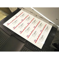 【印刷できる紙磁石・紙マグネット】ニチレイマグネット　ペーパーマグC　MPC-210297　１袋（5枚入）（直送品）