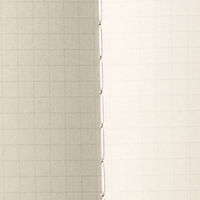 無印良品 ノート 5mm方眼 A6 ダークグレー 30枚 糸綴じ 1セット（4冊） 良品計画