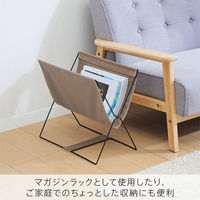 サイドバッグスタンド カバン置き 折りたたみ 耐荷重3kgまで ブラック BGS100クロ キングジム（わけあり品）