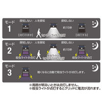 大進 ソーラー殺虫ウォールライト DLS-WL007IK 1台