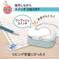 プラス 卓上クリーナー エアイン スイット ブルー 青 VC-001AI