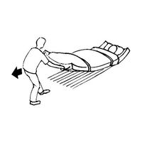 スーガン オプティマルエバックシート 避難搬送用シート 10-080191 1枚 66-0007-59（直送品）