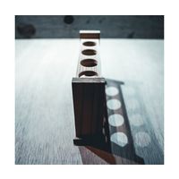 関谷理化 木製 試験管立て 穴30φ×4本立 SITATE304SJ 1個 65-2766-33（直送品）