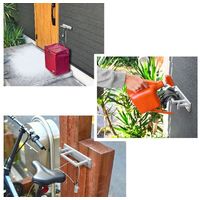 オークス Tas Garden ウォールフック&バーTGS52012BKブラック TGS52012BK 1台（直送品）