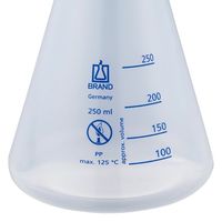 アズワン PP三角フラスコ(青目盛)1000mL 93185 1個 4-2446-15（直送品）