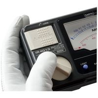 日置電機 HIOKI アナログ絶縁抵抗計(単レンジ) IR4013ー10 1台(1個) 355-7464（直送品）