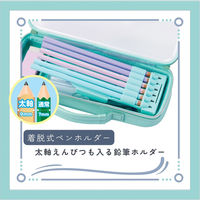レイメイ藤井 トップライナーペンケース クリア ライトピンク FSB1187Q 1個（直送品）