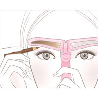 KQ2018アイブローテンプレートだれでも美人眉 5個 貝印