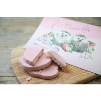 チョコかけすぎちゃったラスク（いちご） 3枚 1箱 オールハーツ・カンパニー チョコレート