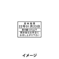 新盛インダストリーズ ラベルプリンター サーマル上質紙 30×20mm 1セット（800枚/巻×10個） 30T20SG