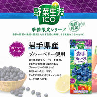 カゴメ 野菜生活100 岩手ブルーベリーミックス 195ml 1セット（48本）