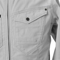 シンメン バウンディストレッチジャケット L スモークオリーブ 02100/スモークオリーブ/L 1着　スクラブ（直送品）