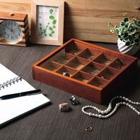 岸田産業　アクセサリーケース ブラウン 550-300 1箱（直送品）