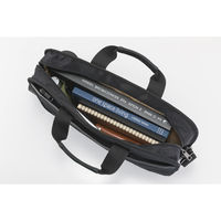 田村駒 グレンオーバー ブリーフバッグ ブラック GO-B0004BK 1箱（直送品）