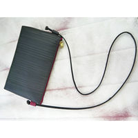 中川満 リップ　クラッチショルダー ブラックストライプ L-1503-V 1袋（直送品）