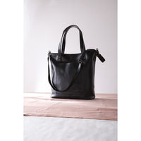 ゆうわ メゾン・ドゥ・ファミーユ バッグインバッグ付トートバッグ ブラック MFB-KYOB 1箱（直送品）