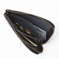 ギフテック m，i，u，o.j ヌメ革 財布(メンズ) ブラック OJ-0504 1箱（直送品）