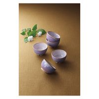 萩陶苑 萩焼 萩むらさき 汲出5客揃 11224 1箱（直送品）