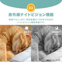 Newseed 防犯・見守りネットワークカメラ IP65対応 SE-IPC01-WH 1台