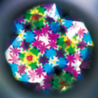 サンワ くるりん万華鏡キット 工作 27142 1セット（3個）