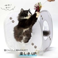 キャットプレイキューブ ホワイト 猫おもちゃ 猫壱